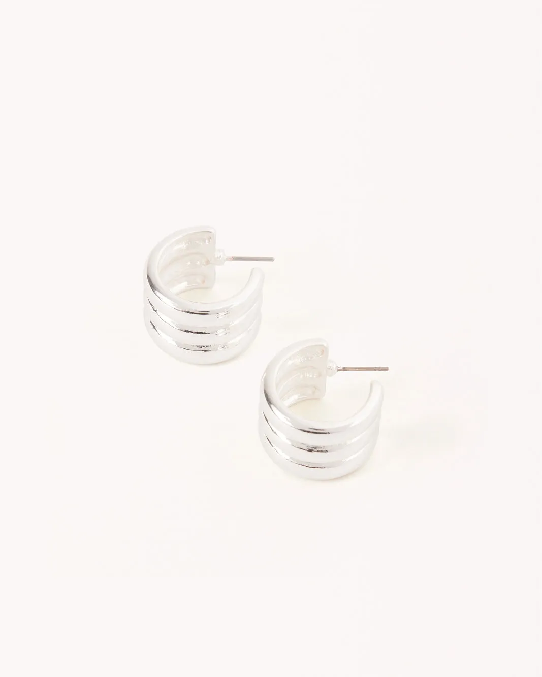 ALEXIS EARRINGS - SILVER