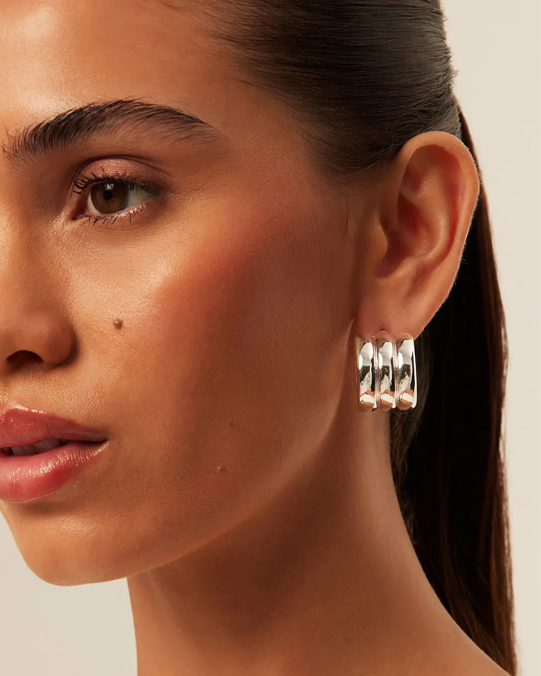 ALEXIS EARRINGS - SILVER