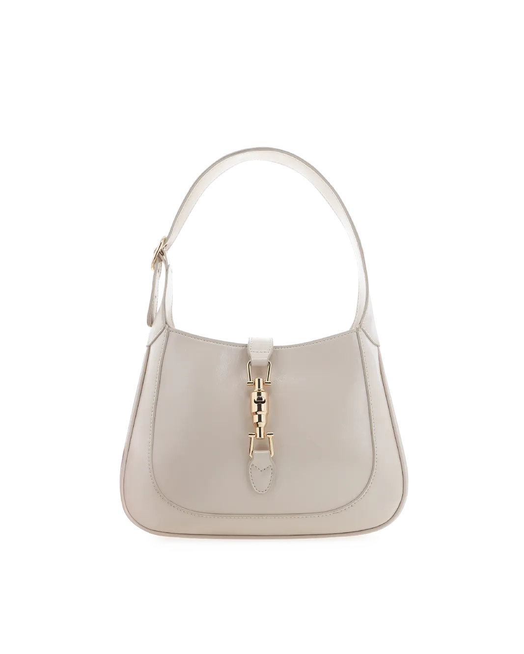 ALIX SHOULDER BAG - CHALK CRINKLE PATENT