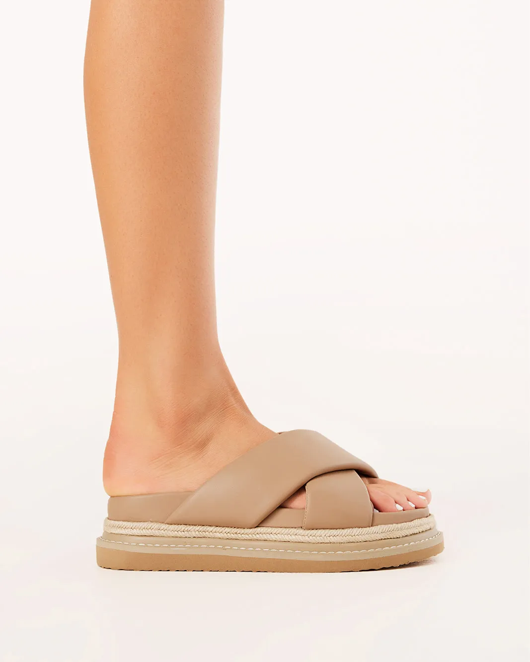 ARABEL WIDE FIT - CLAY