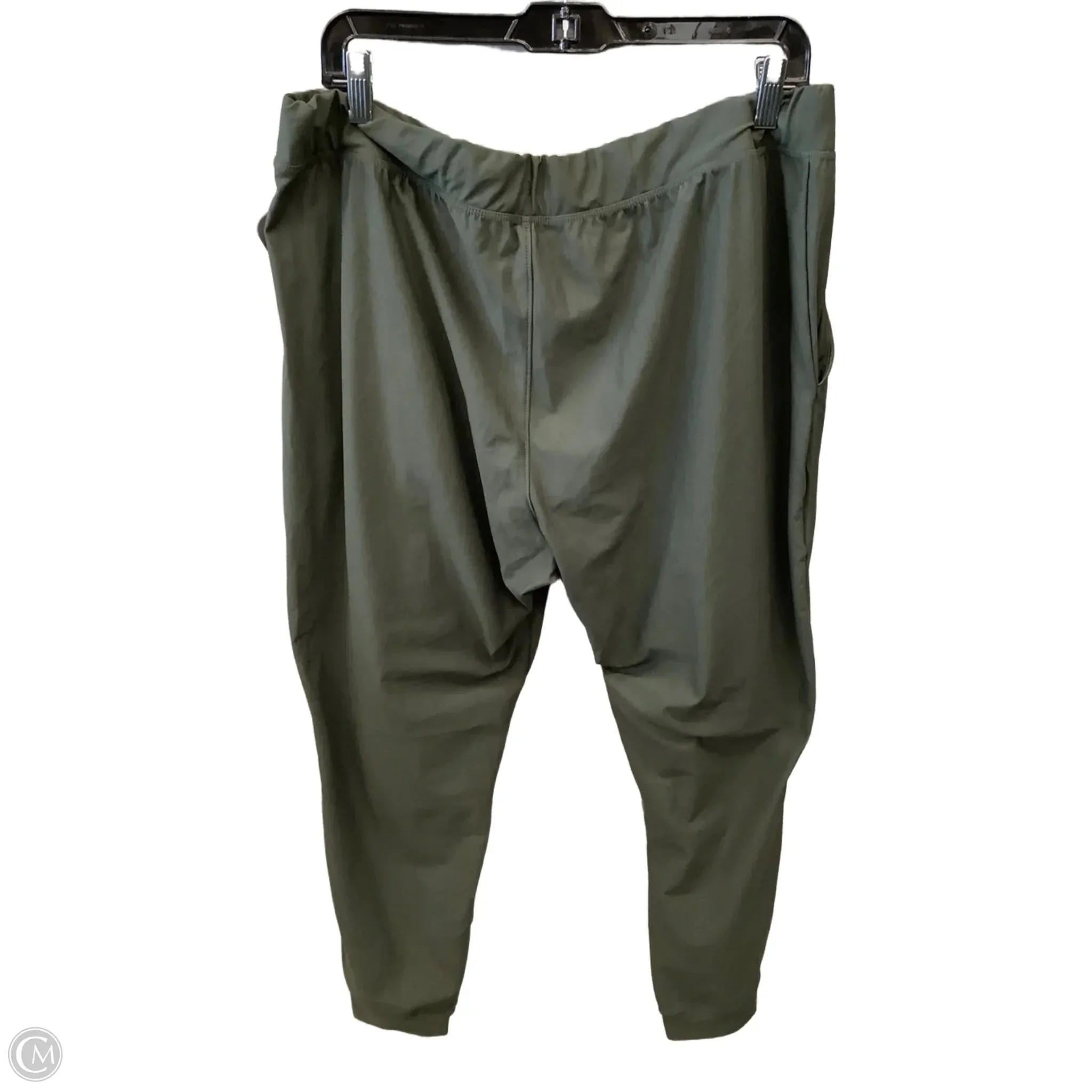 Athletic Pants By Under Armour In Green, Size: Xl