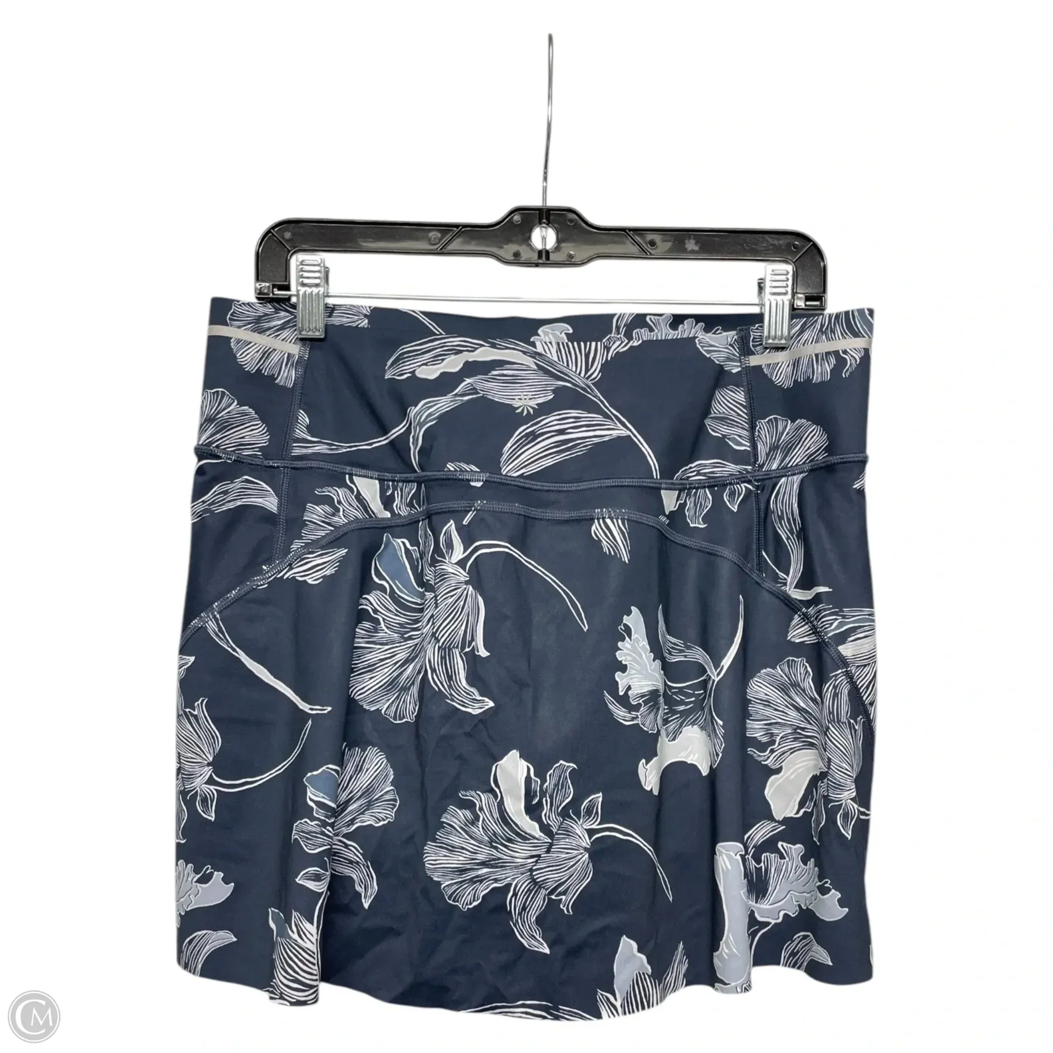 Athletic Skort By Athleta In Floral Print, Size: M