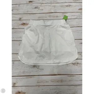 Athletic Skort By Calia In White, Size: Xs