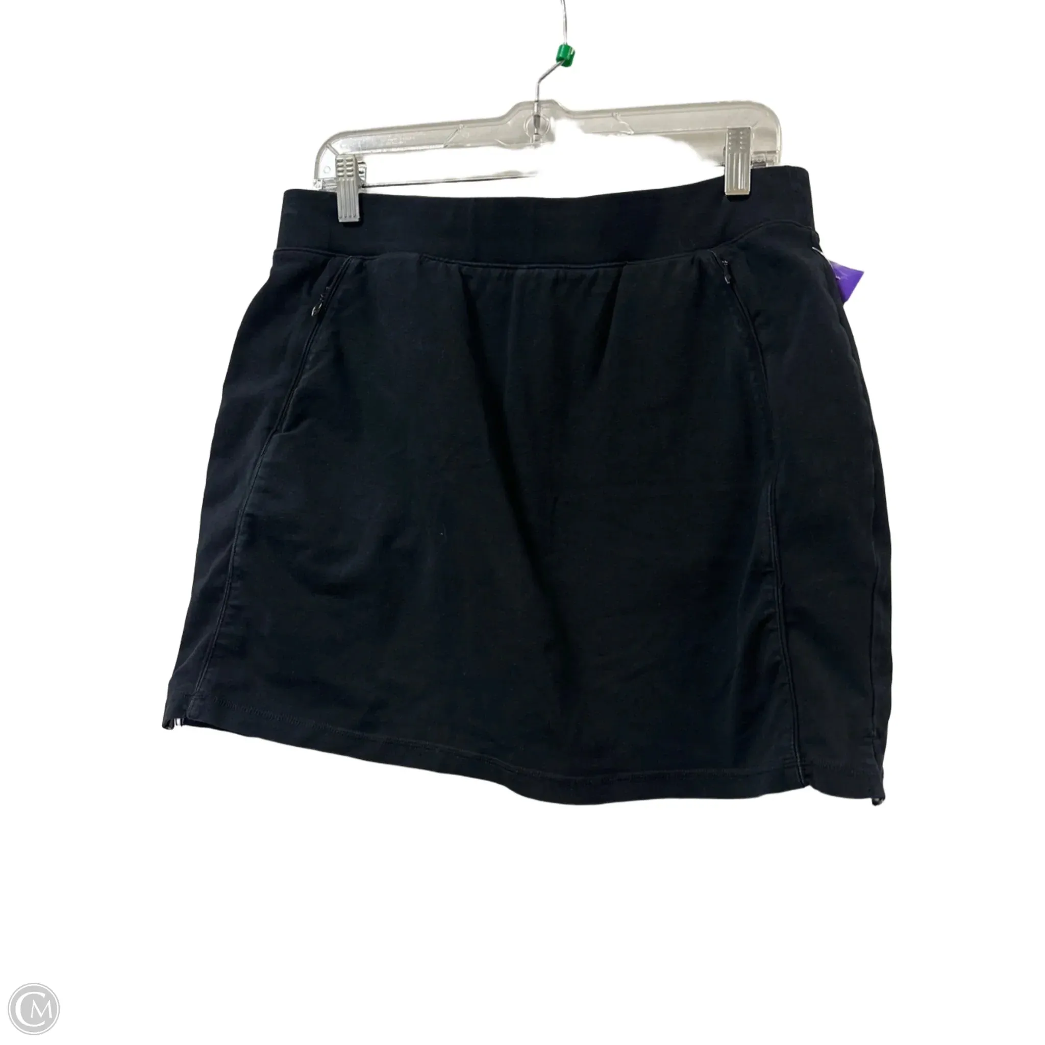 Athletic Skort By Talbots In Black, Size: 12p