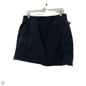 Athletic Skort By Talbots In Black, Size: 12p