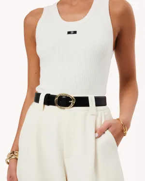 BERNADETTE BELT - BLACK-GOLD