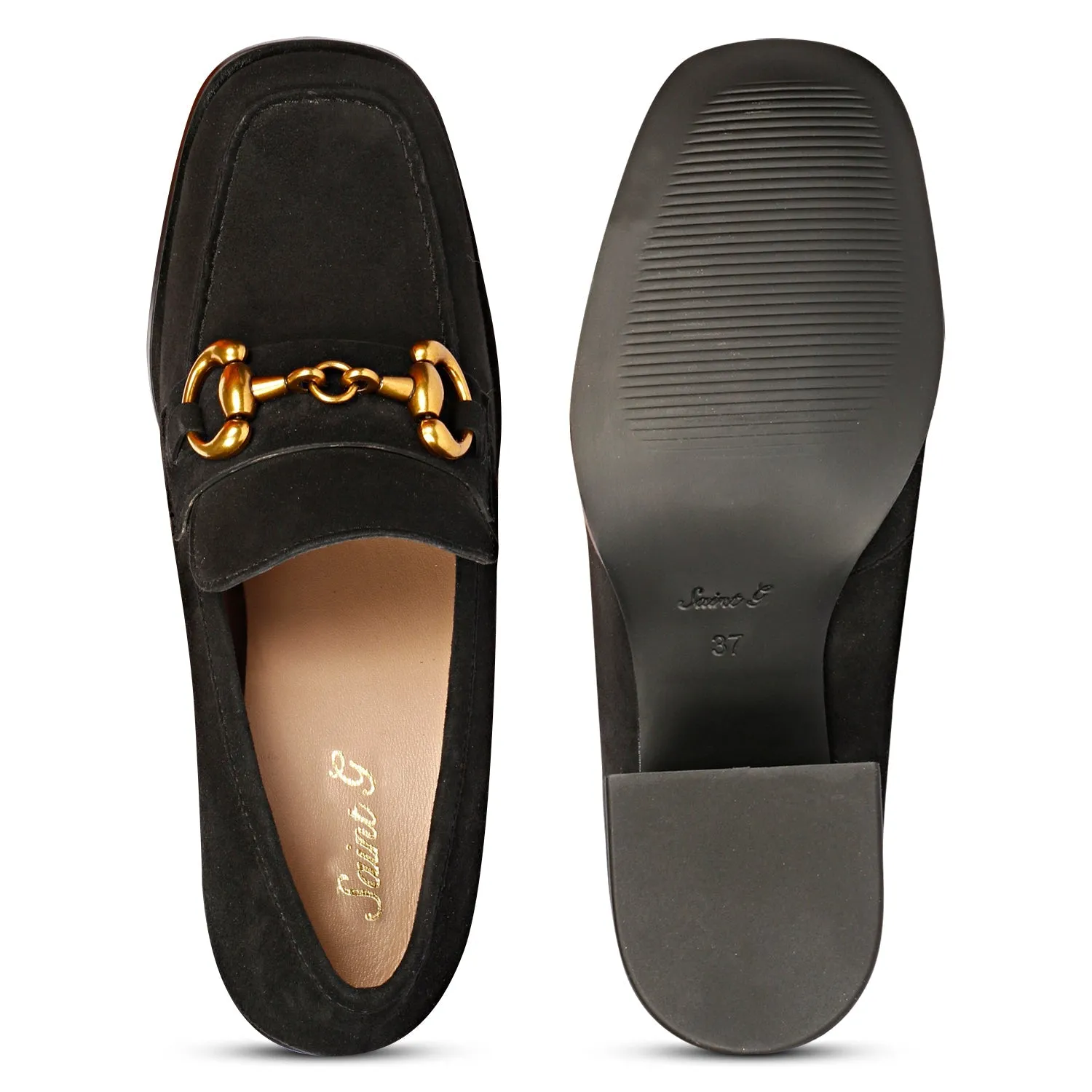 Bestseller Saint G Vera Suede - Heeled Loafers  Going Fast!