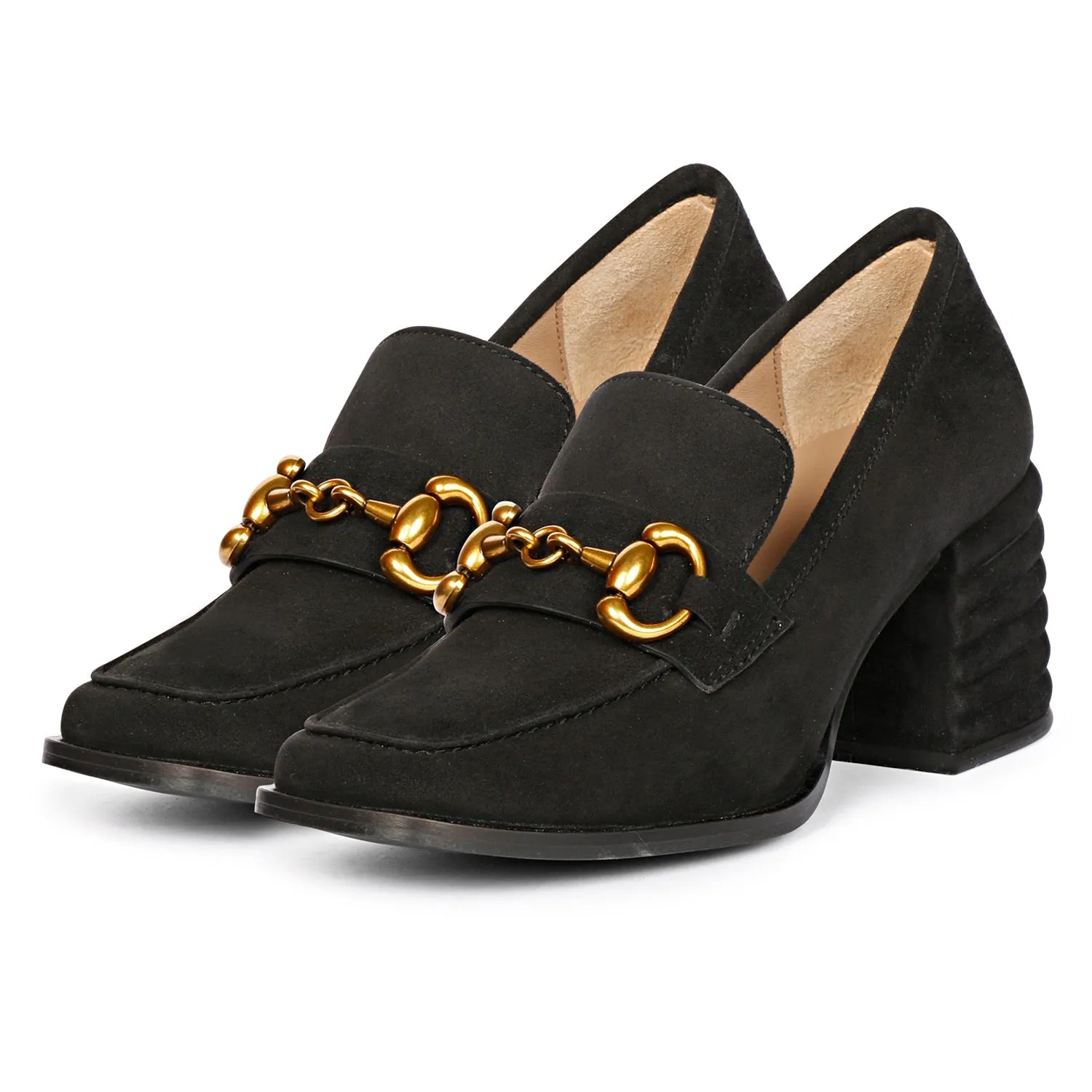 Bestseller Saint G Vera Suede - Heeled Loafers  Going Fast!