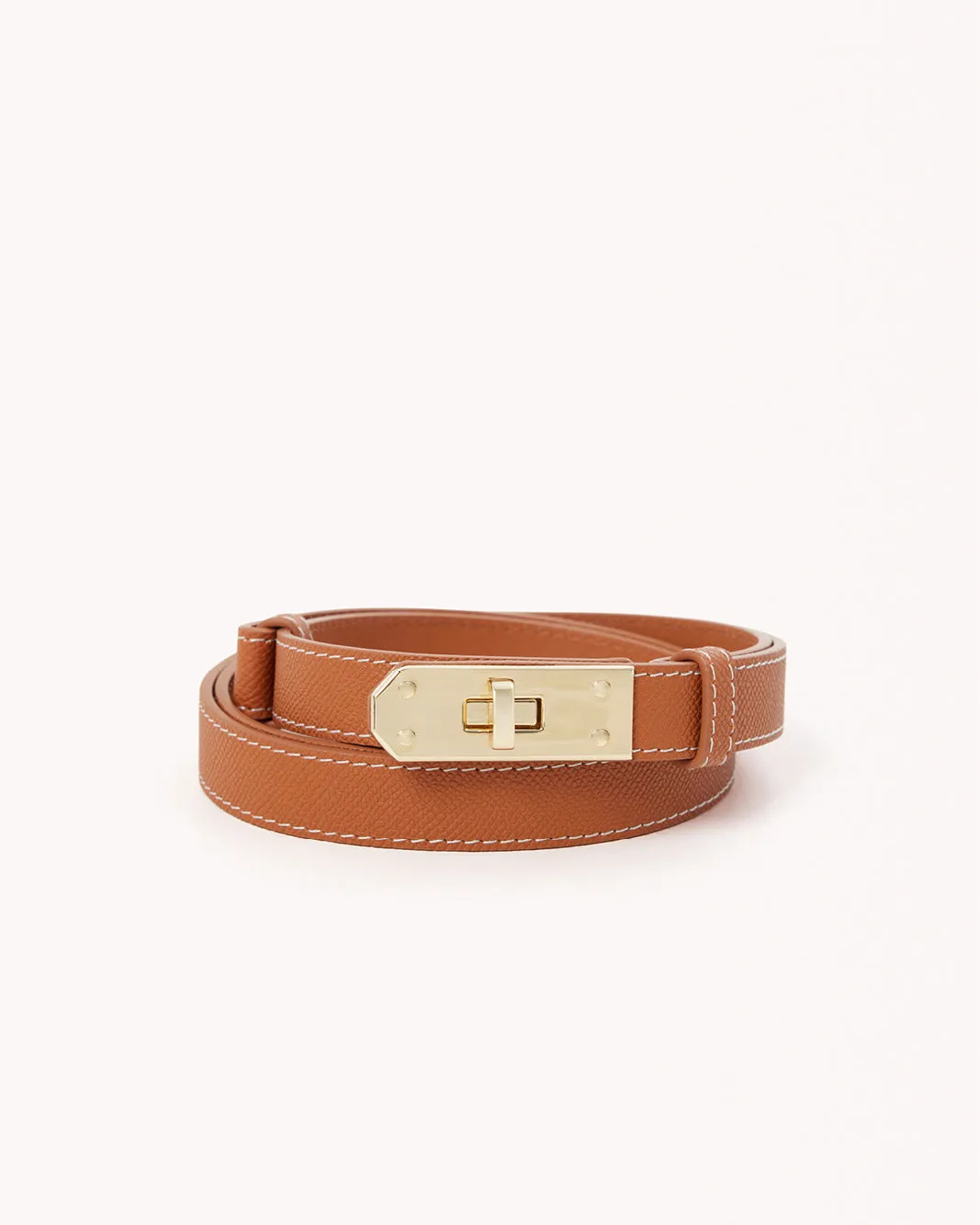 BLAKE BELT - TAN-GOLD