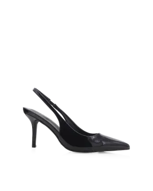 BLONDIE WIDE FIT - BLACK PATENT