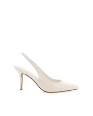 BLONDIE WIDE FIT - BONE PATENT