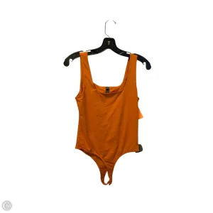 Bodysuit By Alya In Orange, Size: L