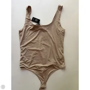 Bodysuit By Express In Tan, Size: L