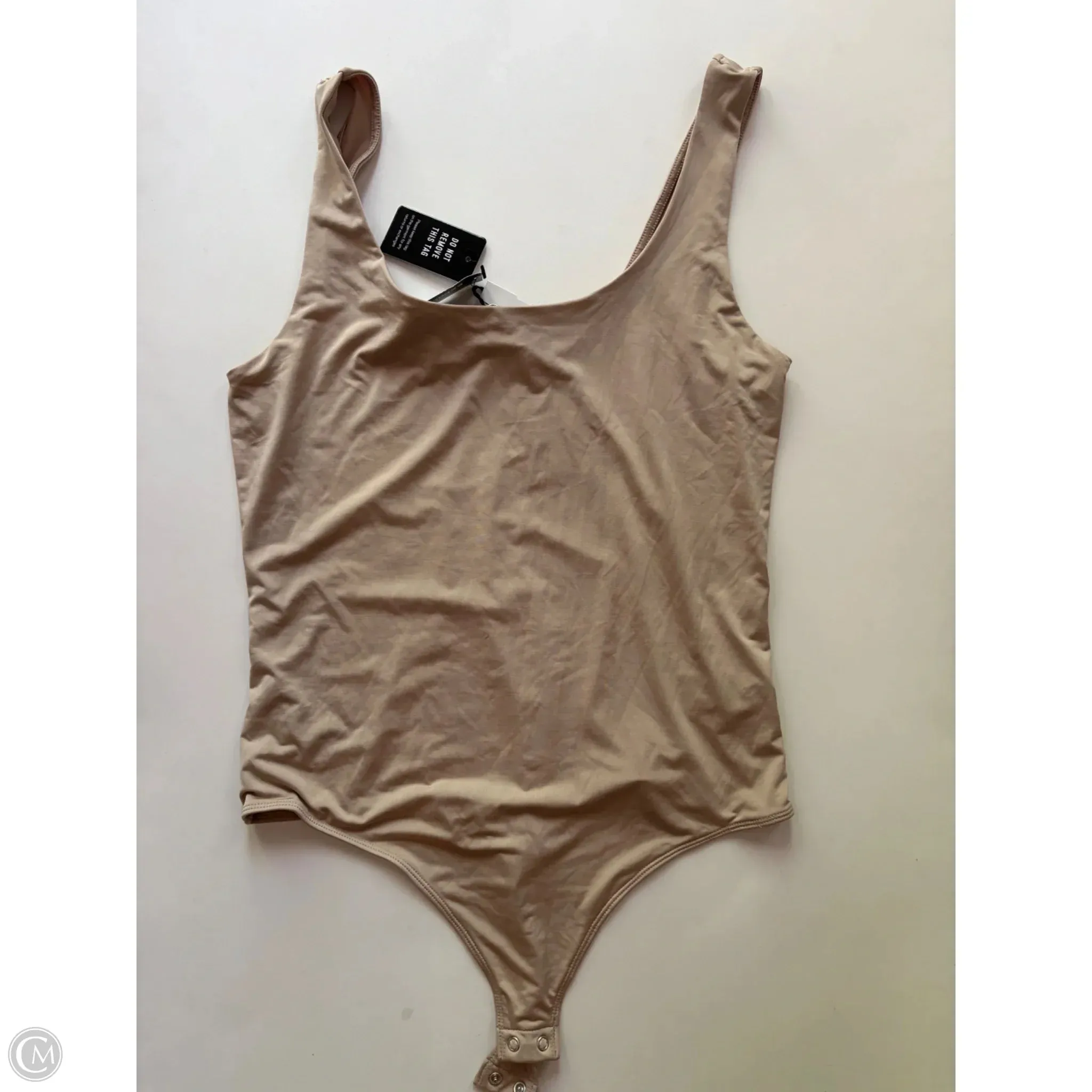 Bodysuit By Express In Tan, Size: L