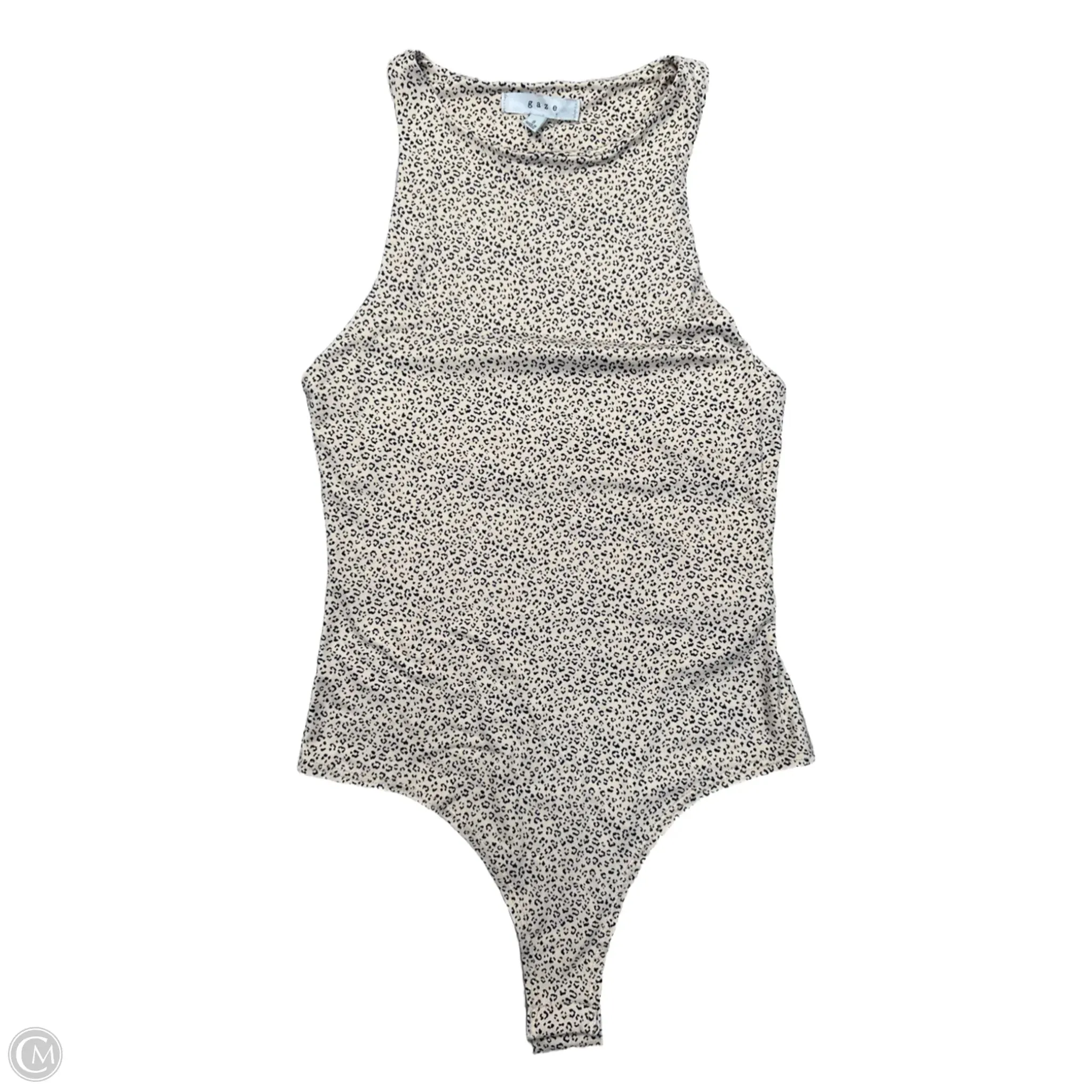 Bodysuit By Gaze In Leopard Print, Size: S