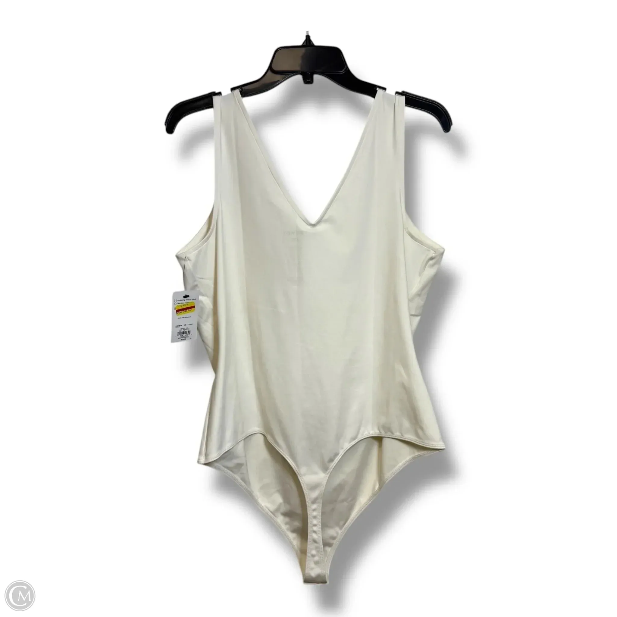 Bodysuit By Nine West In White, Size: Xxl