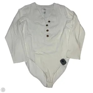Bodysuit Designer By Good American In Cream, Size: 4x