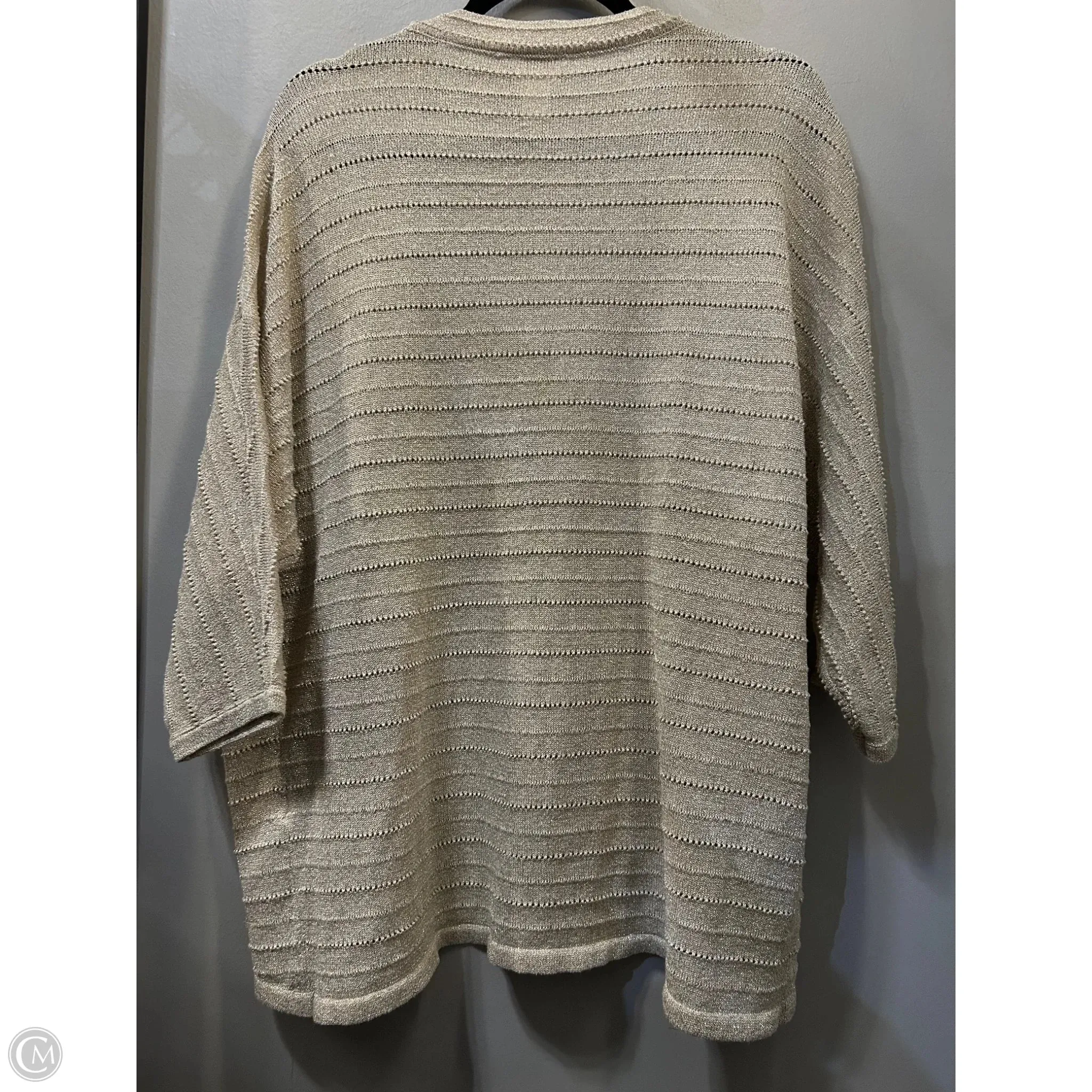 Cardigan By Chicos In Gold, Size: L