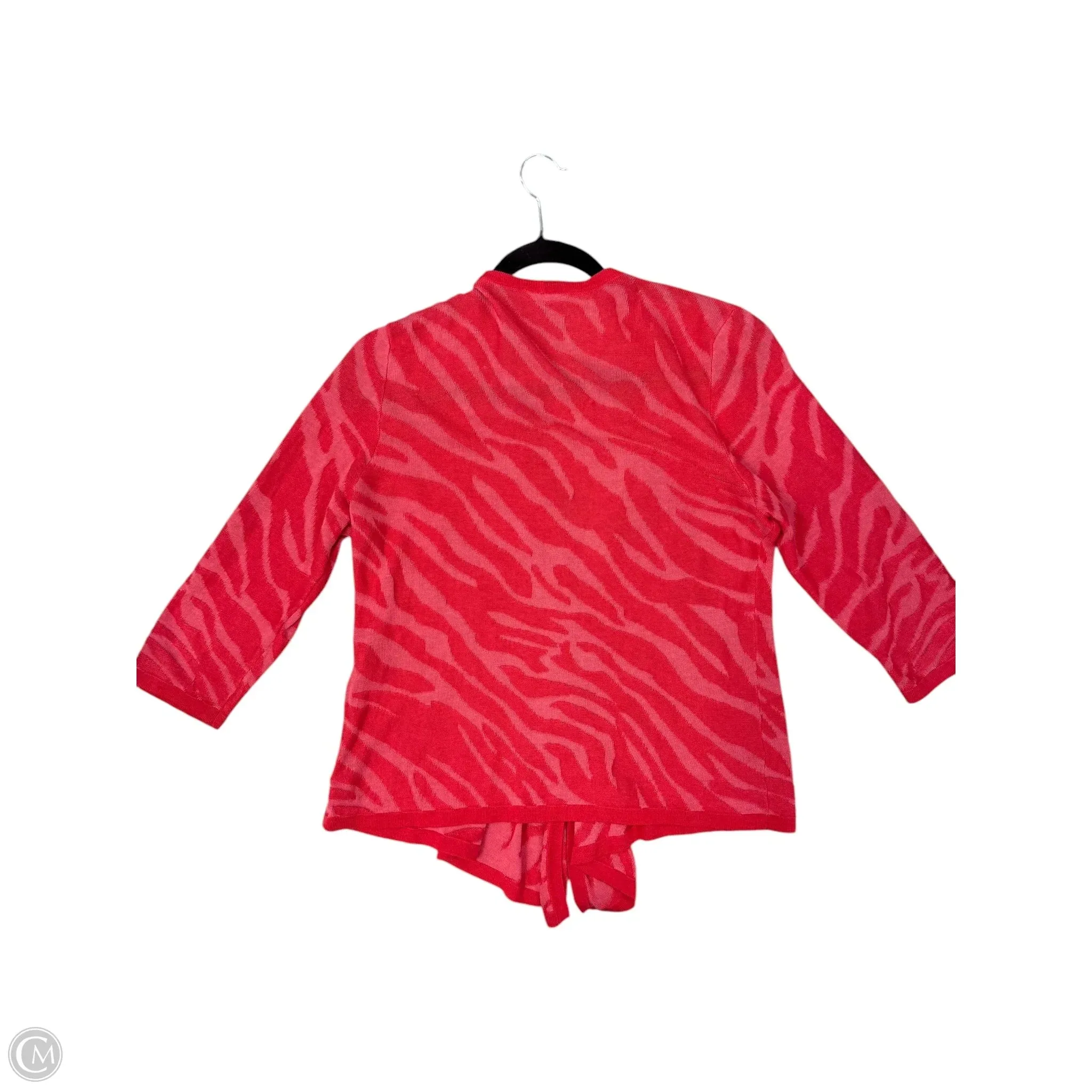 Cardigan By Chicos In Pink, Size: M