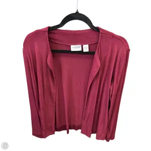 Cardigan By Chicos In Red, Size: M