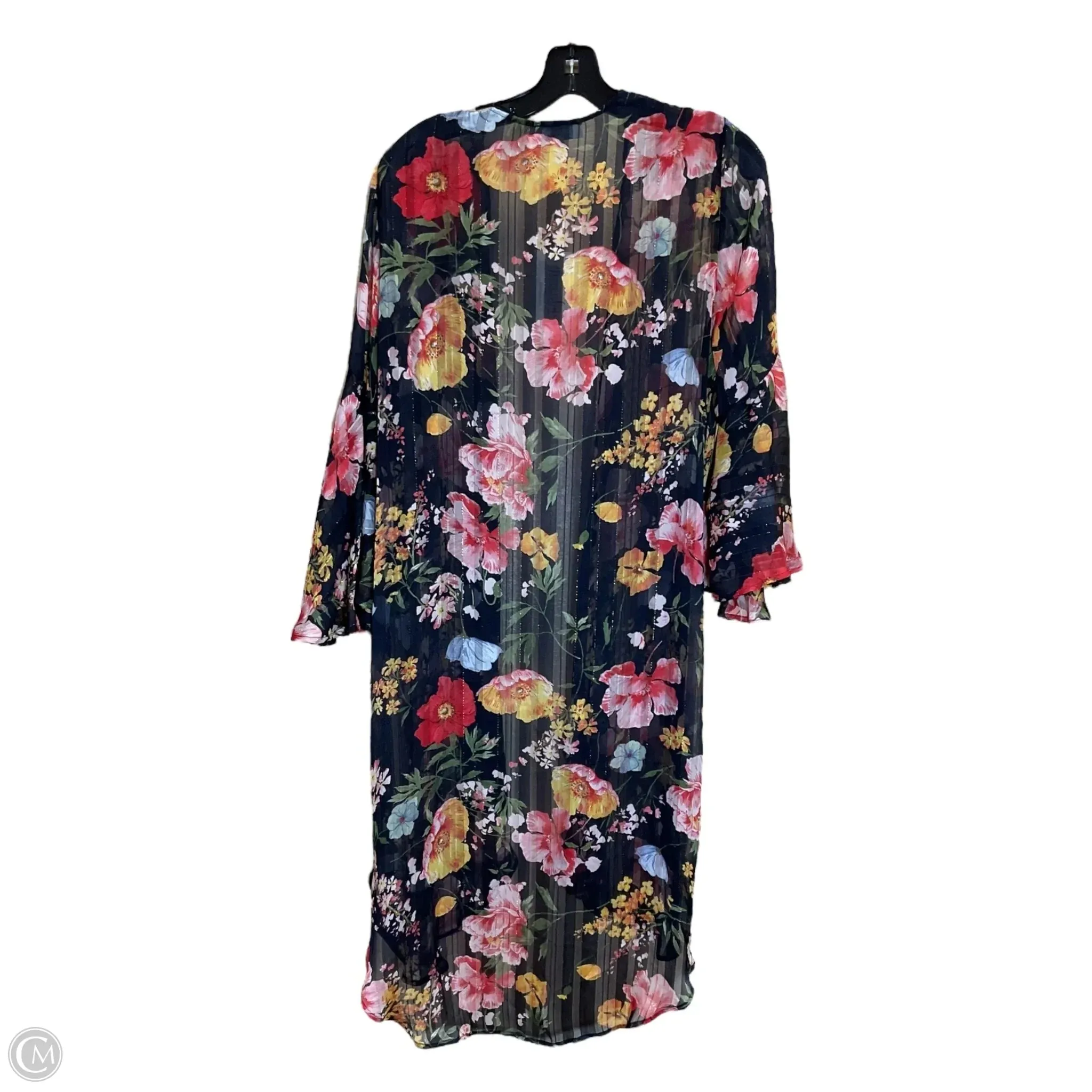 Cardigan By Clothes Mentor In Navy, Size: M