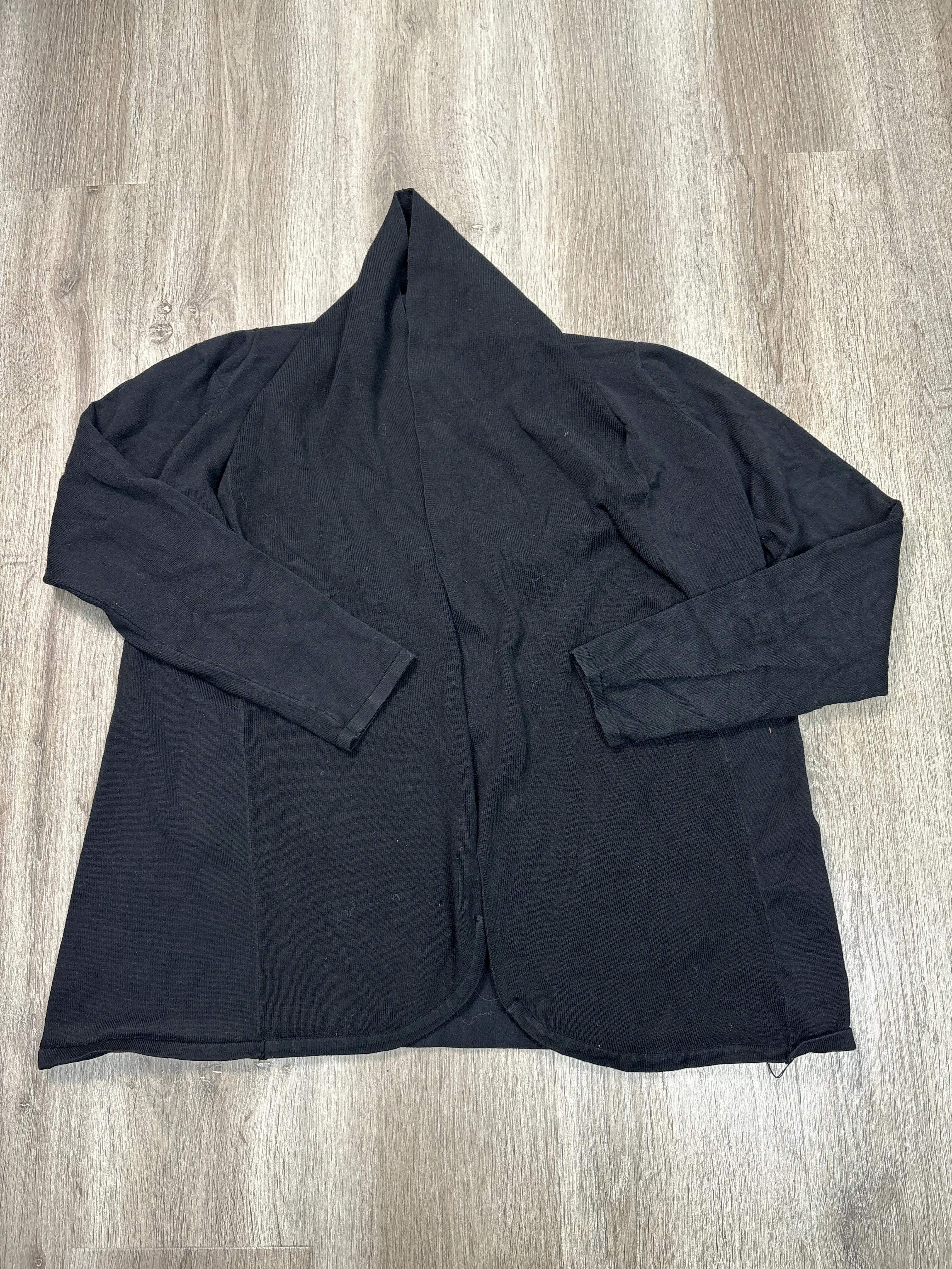 Cardigan By Cyrus Knits In Black, Size: L