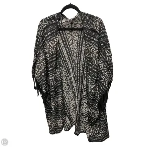 Cardigan By Free People In Black & White, Size: M