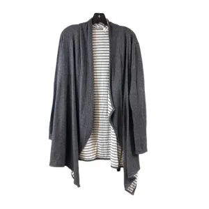 Cardigan By Matilda Jane In Grey & White, Size: M