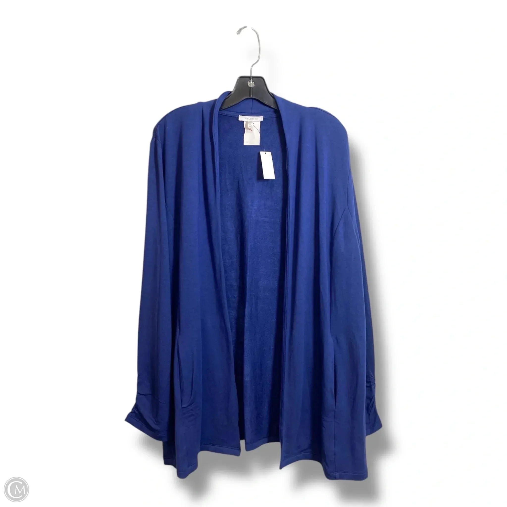 Cardigan By Talbots In Blue, Size: Xl