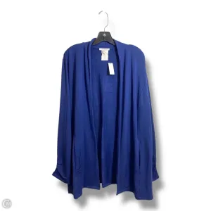 Cardigan By Talbots In Blue, Size: Xl
