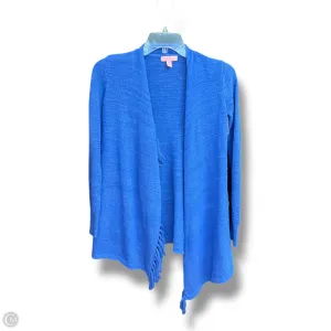 Cardigan Designer By Lilly Pulitzer In Blue, Size: Xxs