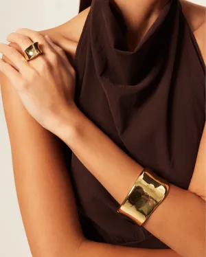 DEMI BANGLE - GOLD PLATED 18K