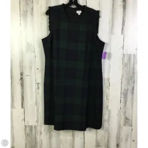Dress Casual Short By J. Crew In Blue & Green, Size: 1x