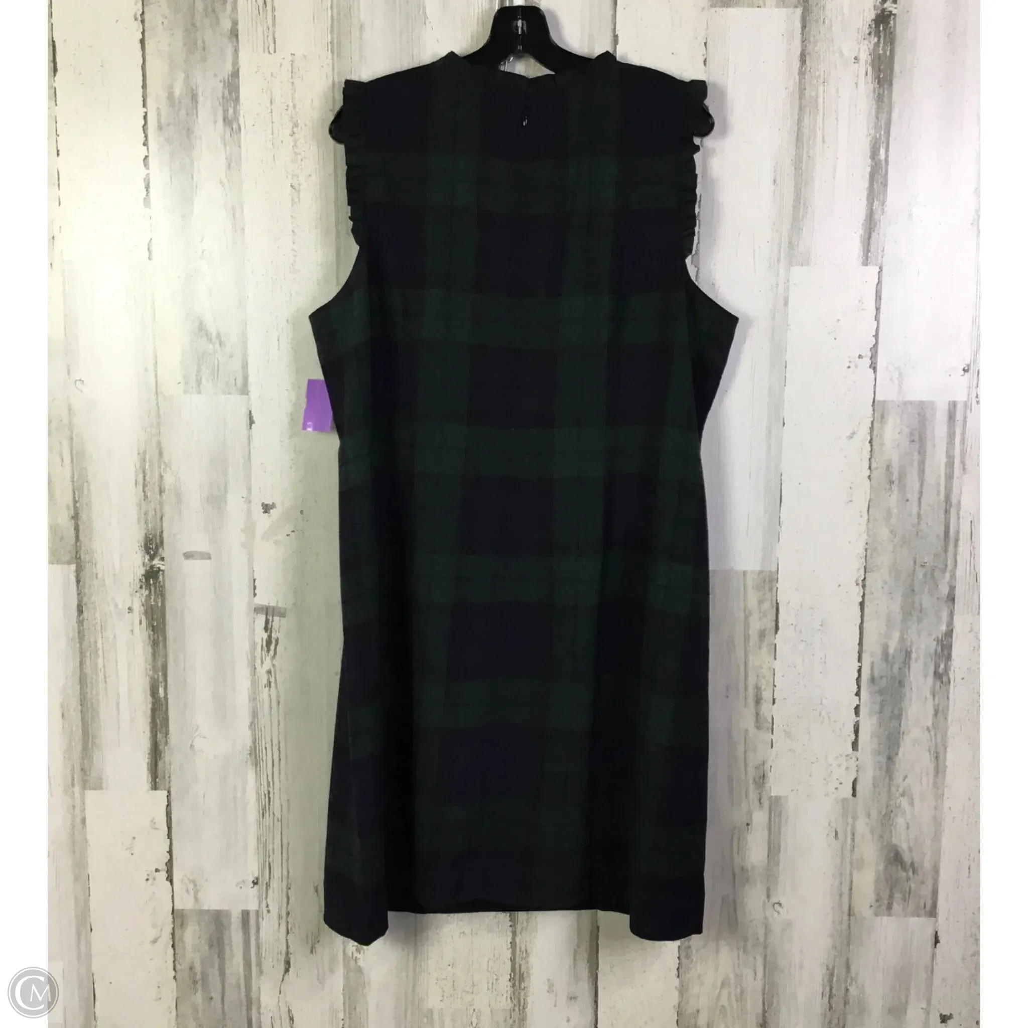 Dress Casual Short By J. Crew In Blue & Green, Size: 1x