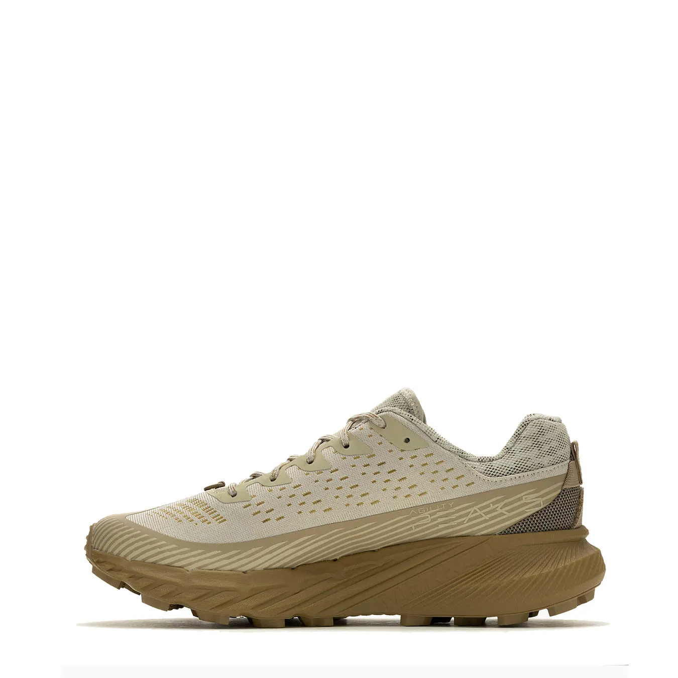 Editors Choice Merrell Womens Agility Peak 5 Trainer Oyster / Coyote  Stylish & Comfortable