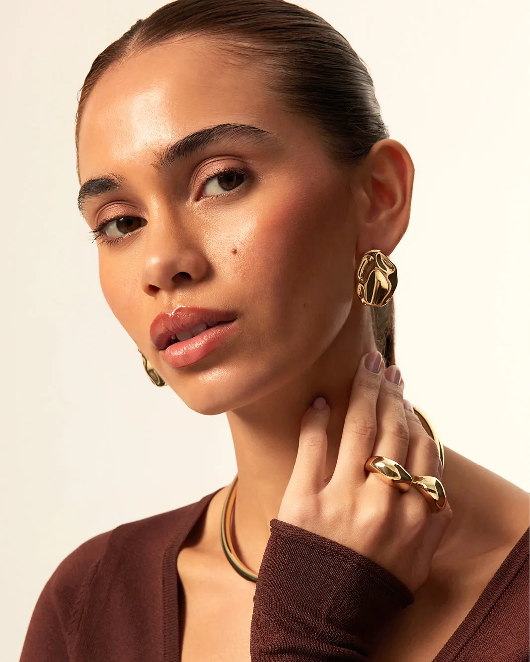 ELIANA RING 2 PACK - GOLD