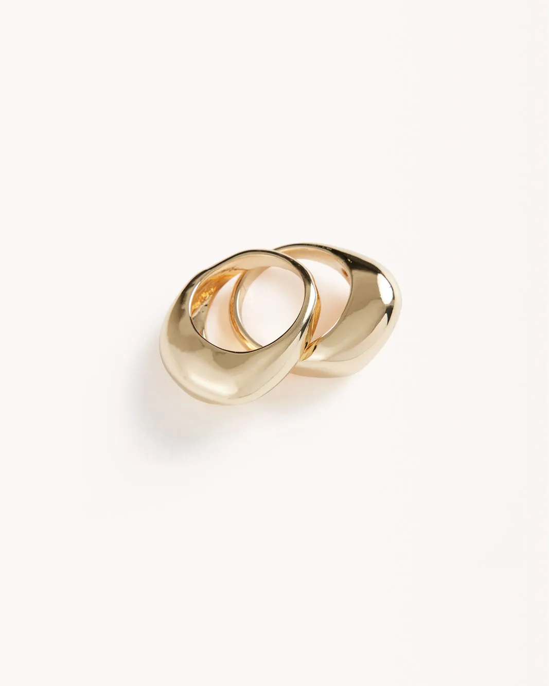 ELIANA RING 2 PACK - GOLD