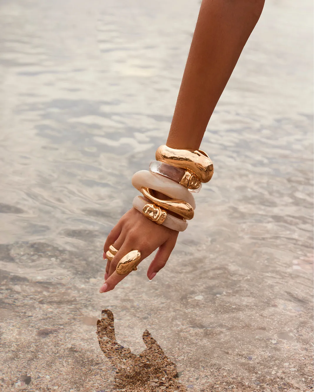EMELY RING - GOLD PLATED 18K