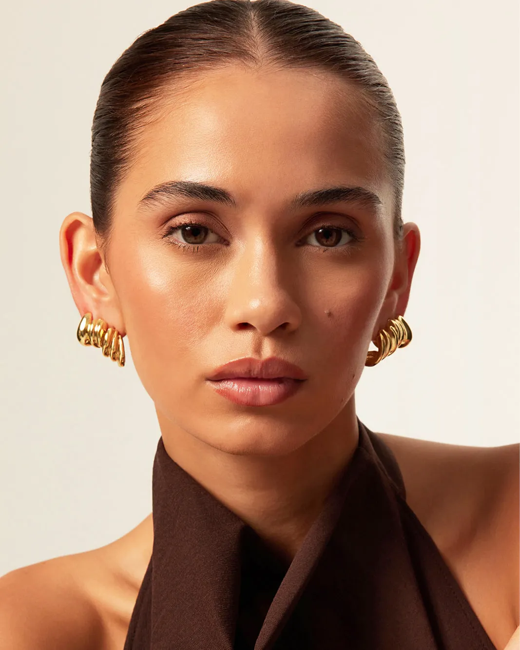 EMERY EARRINGS 3 PACK - GOLD PLATED 18K