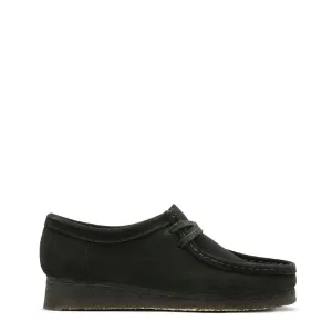 Final Few Clarks Originals Womens Wallabee Shoes Black Suede  Today Only!