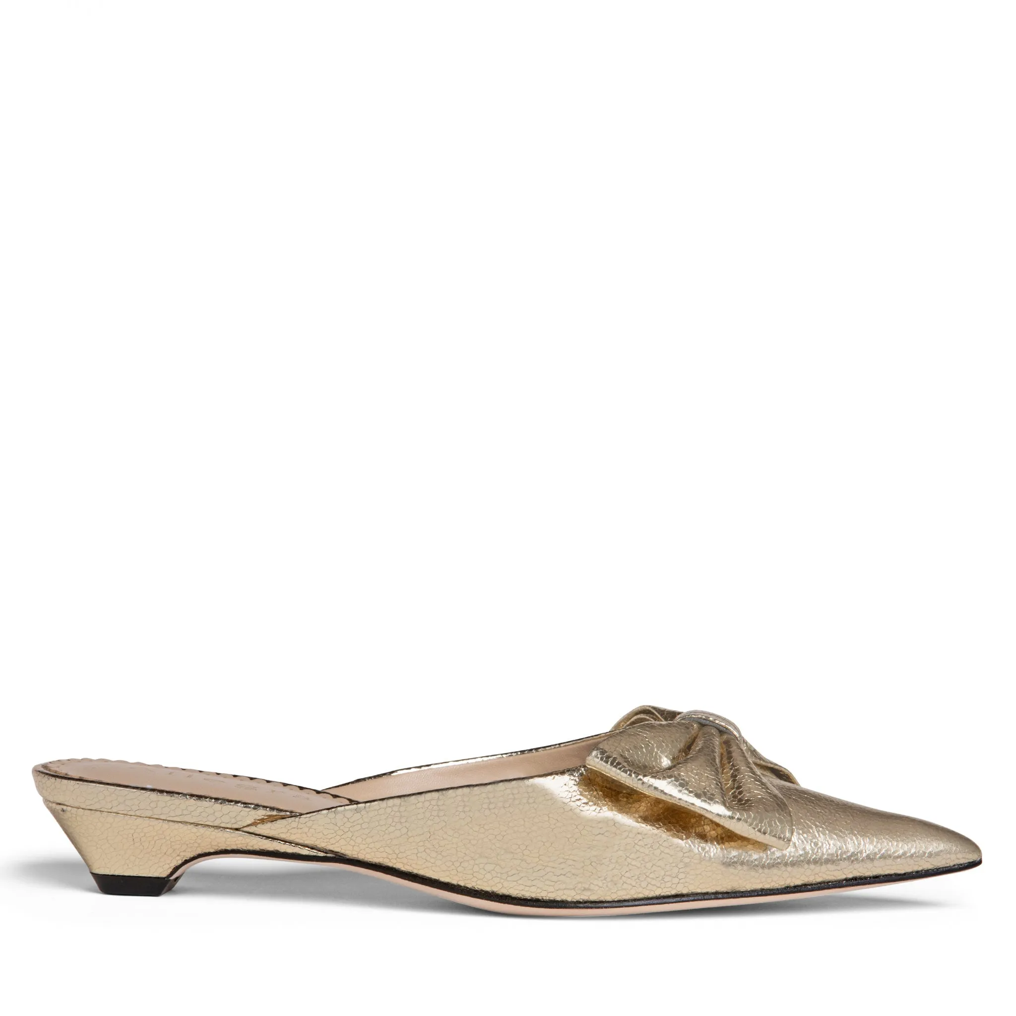 Flash Sale Bowie Flat Leather Mule  Almost Gone!