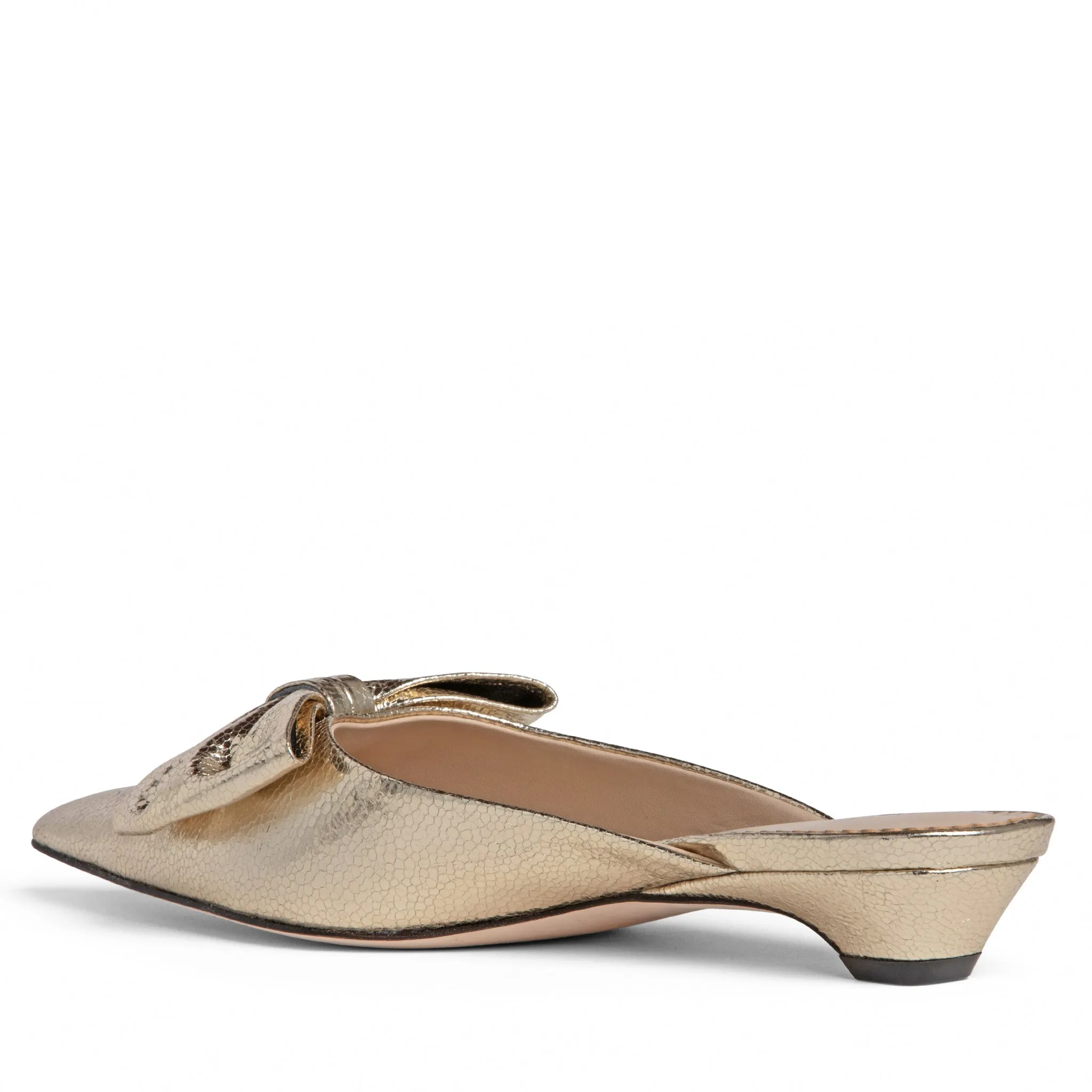 Flash Sale Bowie Flat Leather Mule  Almost Gone!