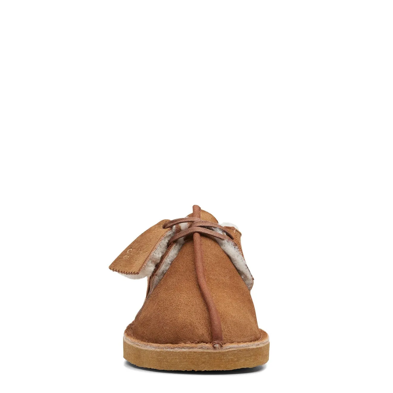Flash Sale! Clarks Originals Womens Desert Trek Warmlined Shoes Tan  Ends Soon!