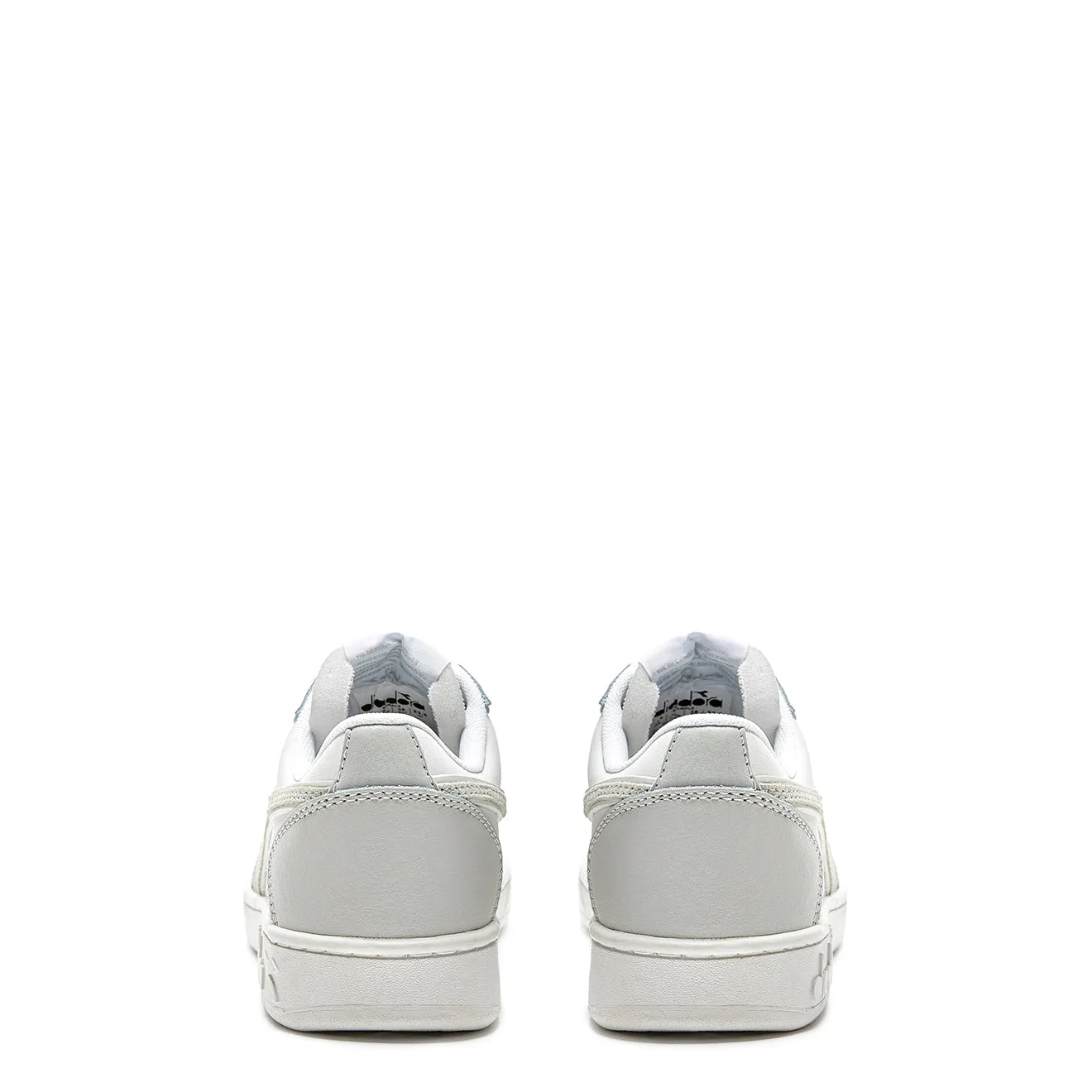 Flash Sale Diadora Womens Magic Basket Low Leather Trainer Dawn Blue / White  Limited Release!