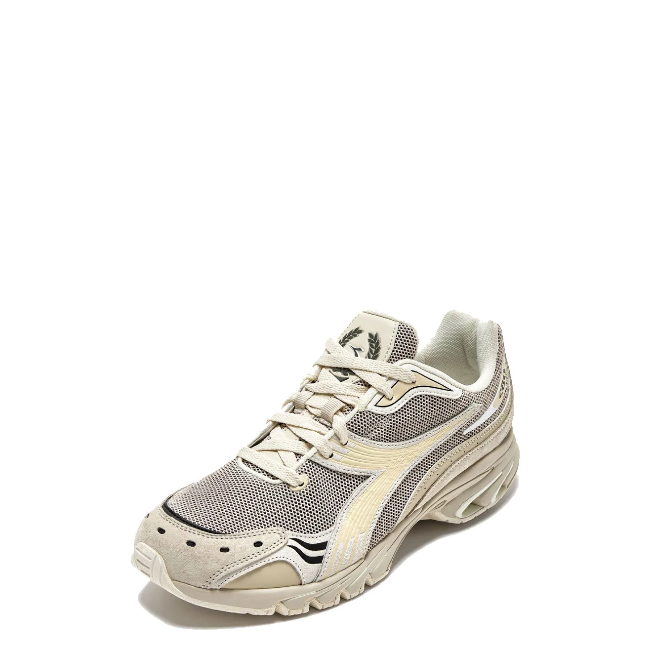 Flash Sale! Diadora Womens Mythos Propulsion 280 M2 Suede Trainer Fog / Silver Gray  Stylish & Comfortable