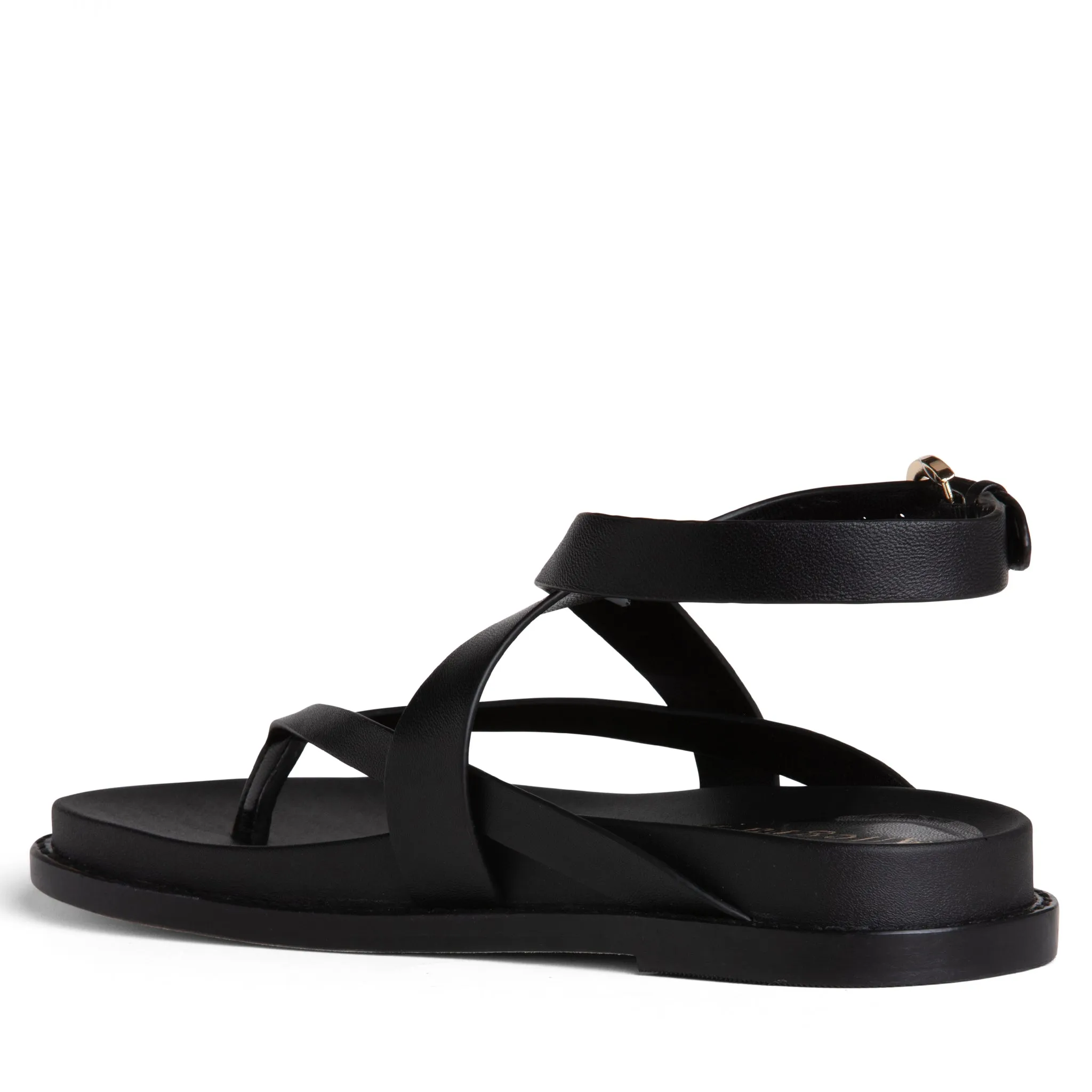 Flash Sale Elise Flat Leather Sandal  Ends Soon!