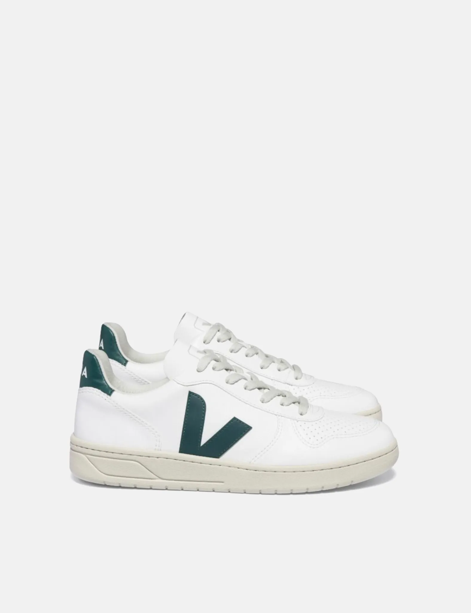 Flash Sale Womens Veja V-10 CWL Trainers - White/Brittany  Stylish & Comfortable