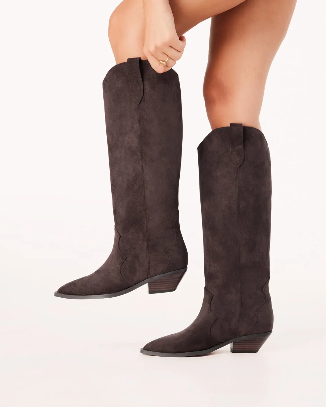 HELIX - DARK CACAO SUEDE