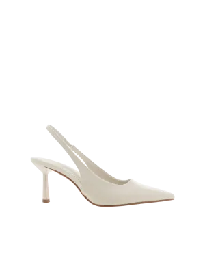 IDANA - BONE SAFFIANO SHINE