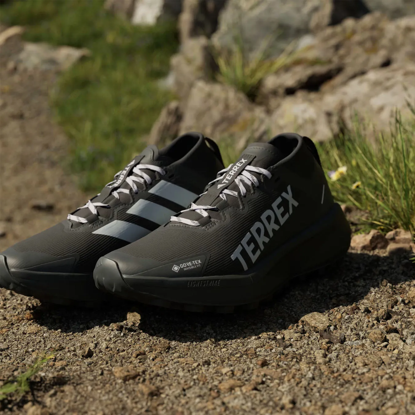 Insta-Worthy Adidas Terrex Womens Terrex Agravic trail running shoes GTX Black  Almost Sold Out!